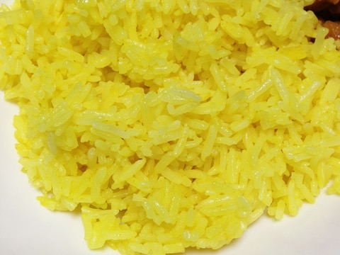 炊飯器で炊く!!華やかターメリックライス